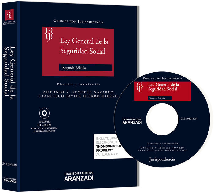 Ley general de la Seguridad Social (Papel + e-book), de Hierro Hierro, Francisco Javier | portada del libro