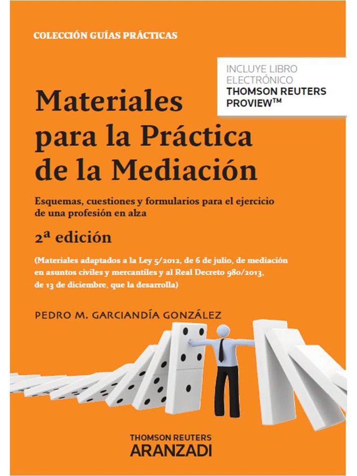 Materiales para la práctica de la mediación (Papel + e-book), de Garciandía González, Pedro | portada del libro