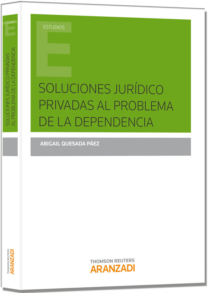 Soluciones jurídico privadas al problema de la dependencia, de Quesada, Abigail | portada del libro