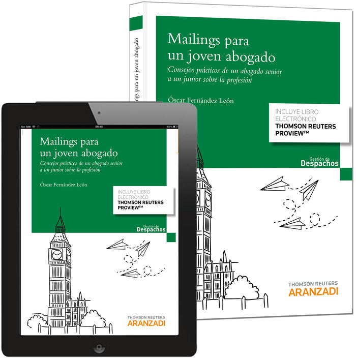 Mailings para un joven abogado (Papel + e-book), de Fernández León, Óscar | portada del libro