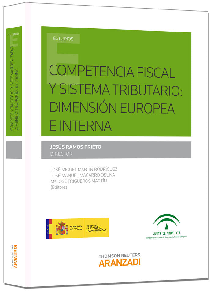Competencia fiscal y sistema tributario, de Ramos Prieto, Jesús | portada del libro