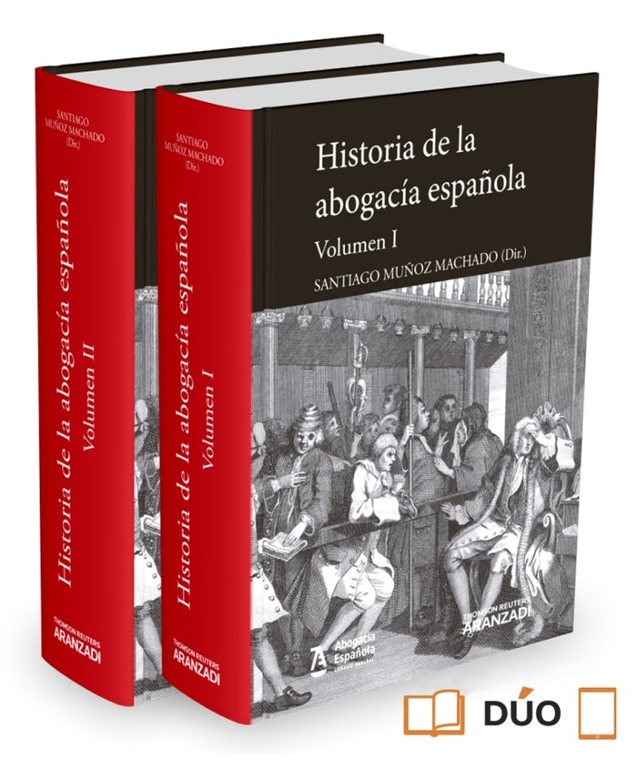Historia de la Abogacía Española-Volumen II (Papel + e-book), de Muñoz Machado, Santiago | portada del libro