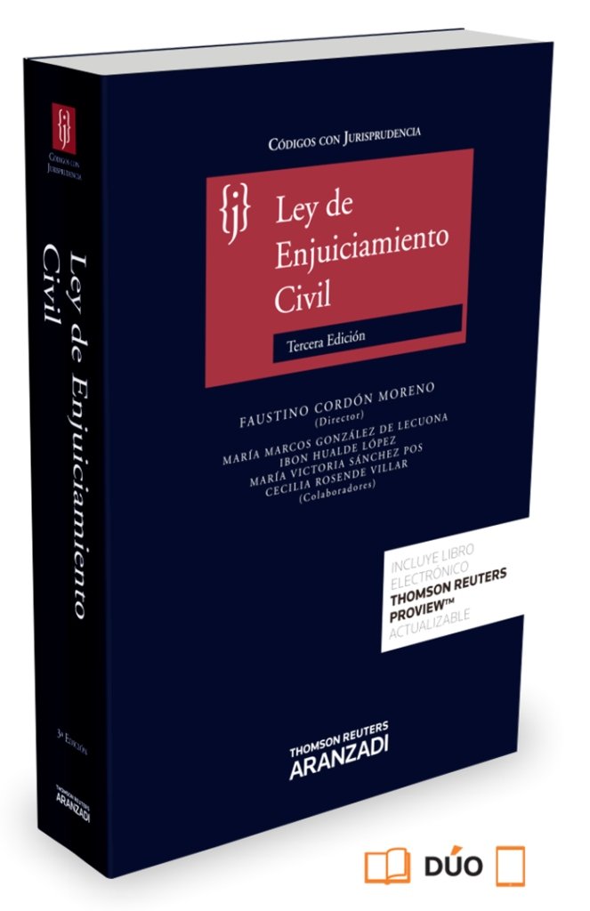 Ley de Enjuiciamiento Civil (Papel + e-book), de VARIOS | portada del libro
