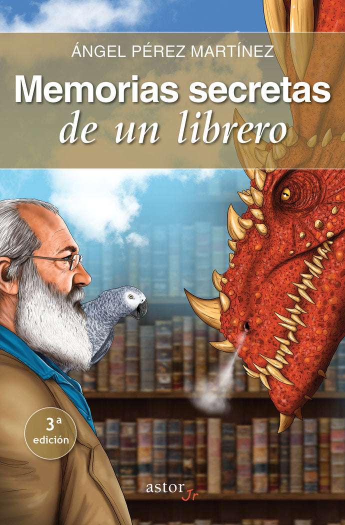 Memorias secretas de un librero, de Pérez Martínez, Ángel | portada del libro