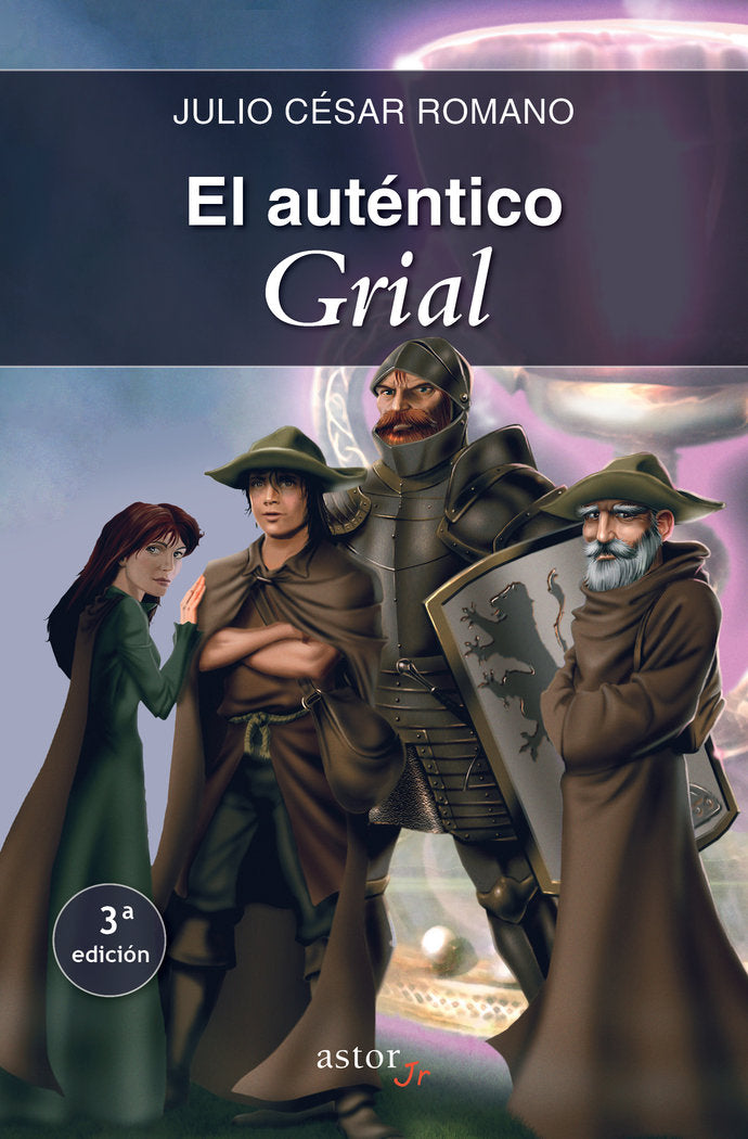 El auténtico Grial, de Romano, Julio César | portada del libro