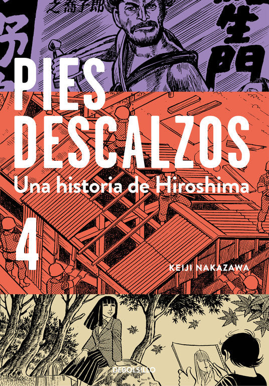 Pies descalzos 4, de Nakazawa | portada del libro