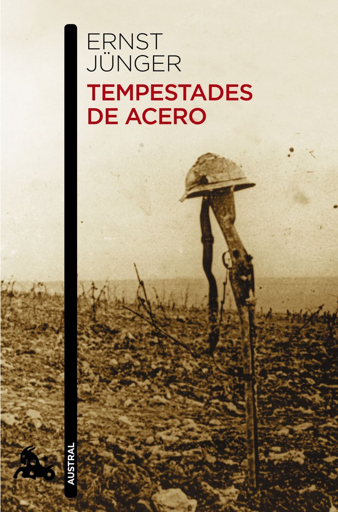 Tempestades de acero, de Jünger, Ernst | portada del libro