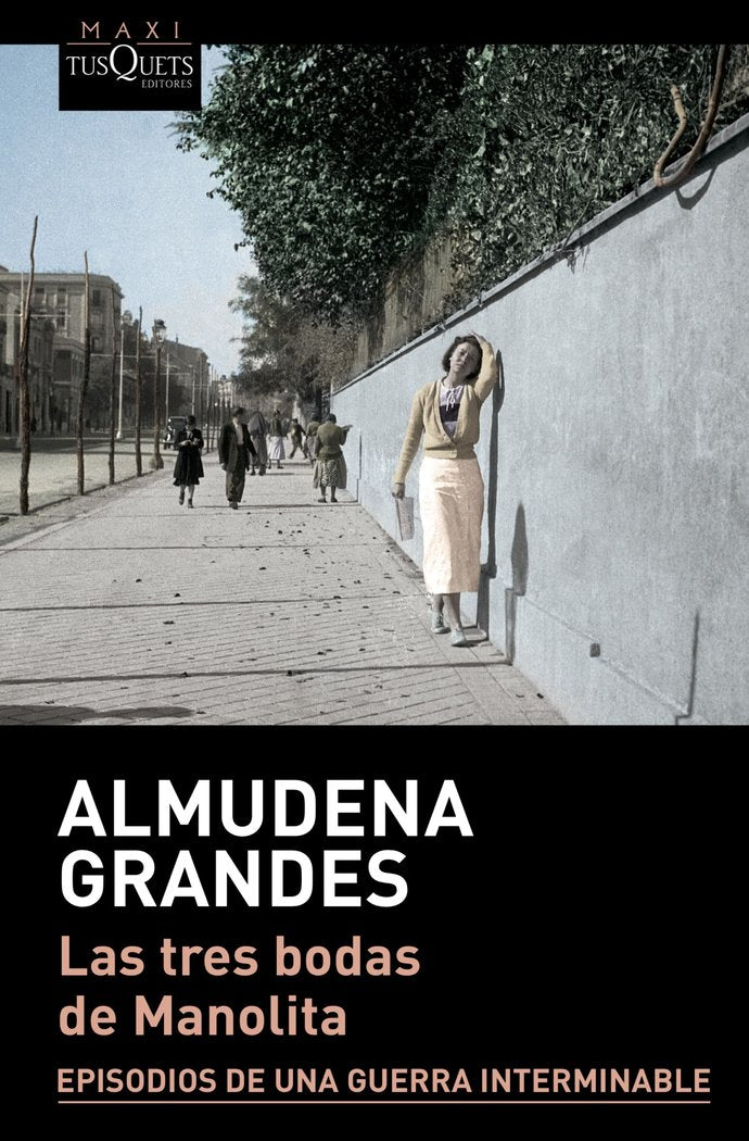 Las tres bodas de Manolita, de Grandes, Almudena | portada del libro