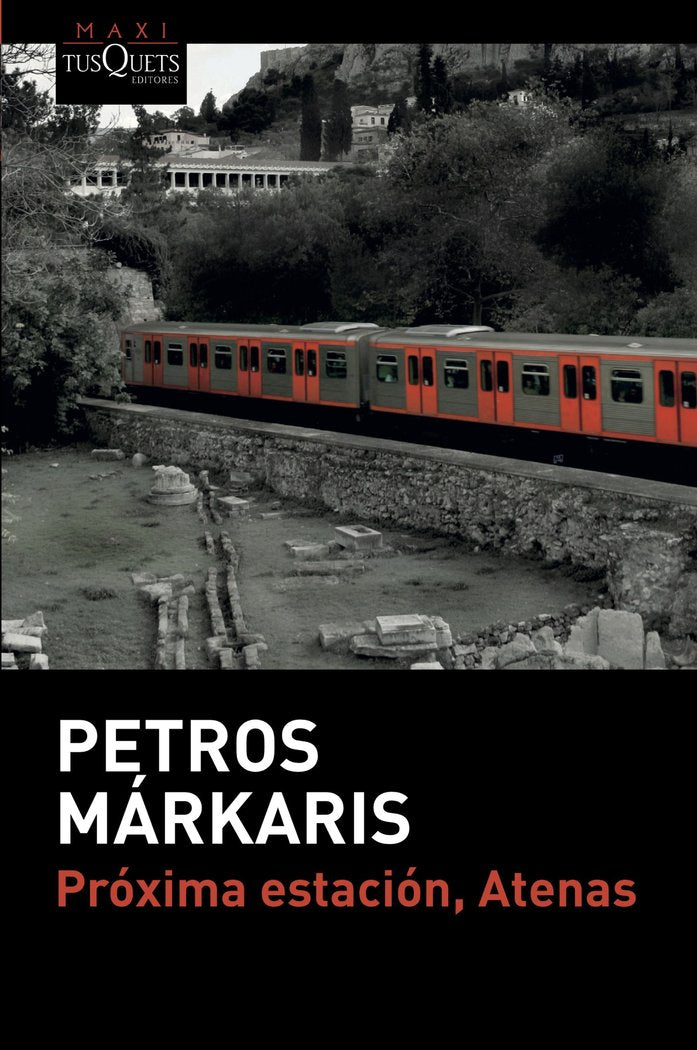 Próxima estación, Atenas, de Márkaris, Petros | portada del libro