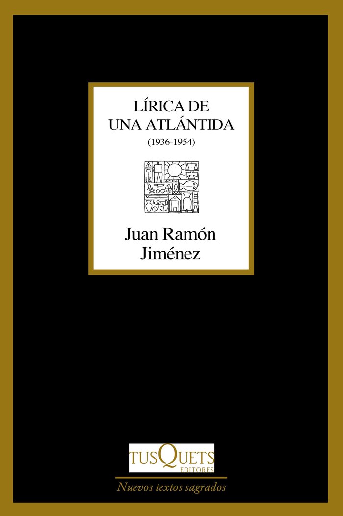 Lírica de una Atlántida, de Jiménez, Juan Ramón | portada del libro