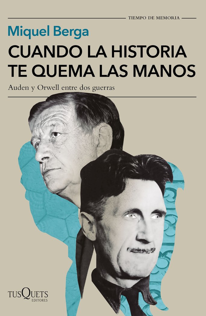 Cuando la historia te quema las manos, de Berga, Miquel | portada del libro