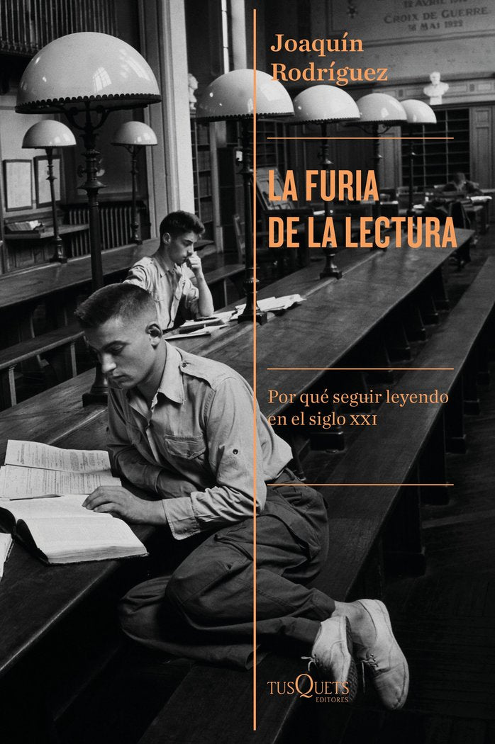 La furia de la lectura, de Rodríguez, Joaquín | portada del libro