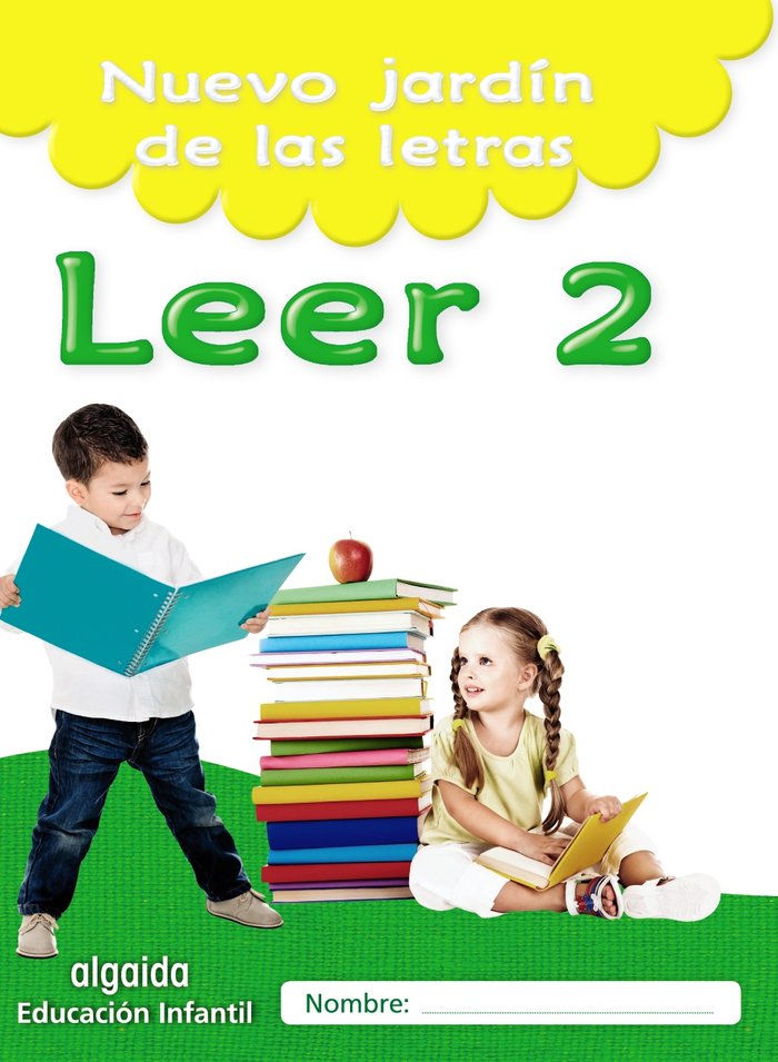 Nuevo jardín de las letras. Leer 2. Educación Infantil, de Campuzano Valiente | portada del libro