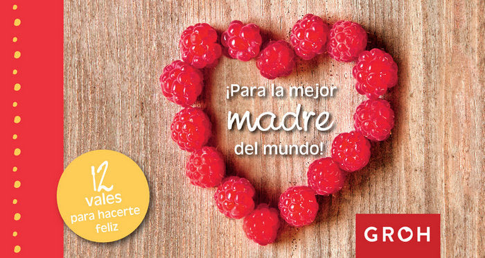 V.¡Para la mejor madre del mundo!, de Groh | portada del libro