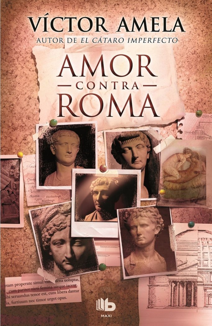 Amor contra Roma, de Amela, Víctor | portada del libro