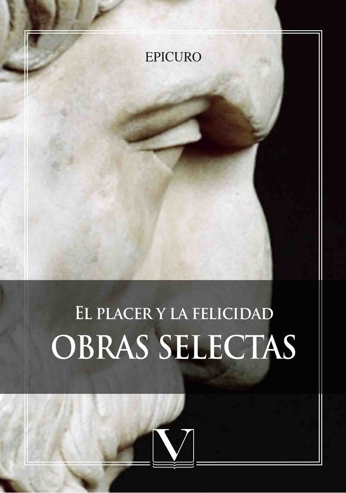 El placer y la felicidad, de Epicuro | portada del libro