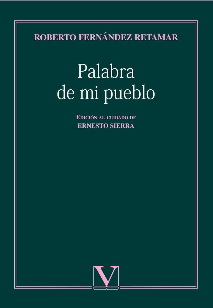 Palabra de mi pueblo, de Fernández Retamar, Roberto | portada del libro