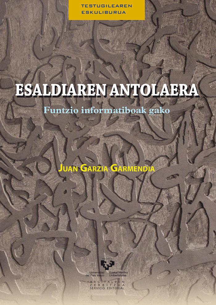 Esaldiaren antolaera. Funtzio informatiboak gako, de Garzia Garmendia, Juan | portada del libro