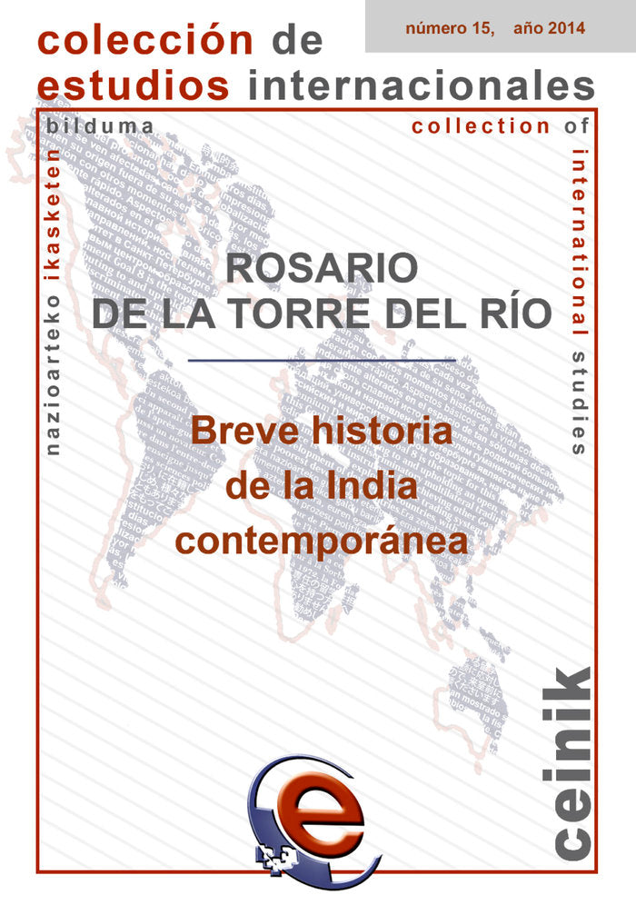 Breve historia de la India contemporánea, de Torre del Río, Rosario de la | portada del libro