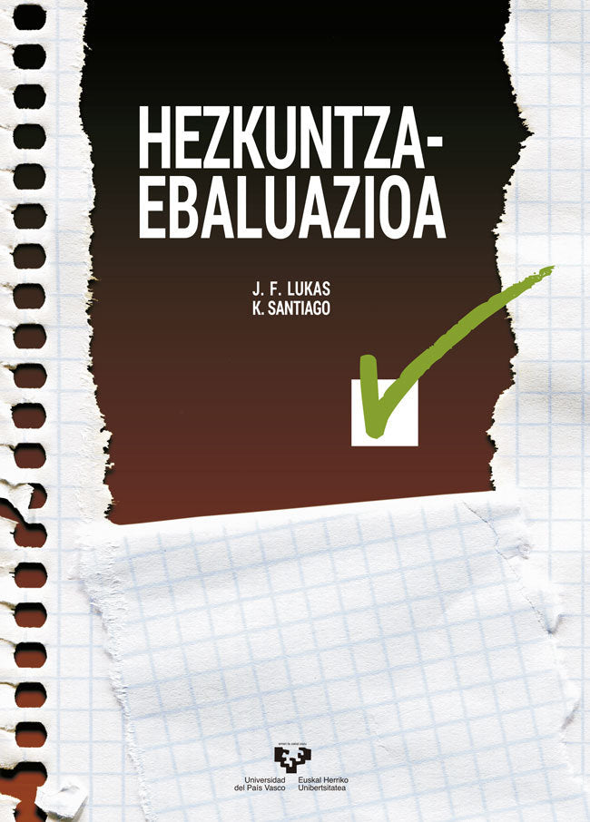 Hezkuntza-ebaluazioa, de Lukas Mujika, José Francisco | portada del libro