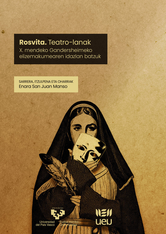 Rosvita. Teatro-lanak. X. mendeko Gandersheimeko elizemakumearen idazlan batzuk | portada del libro