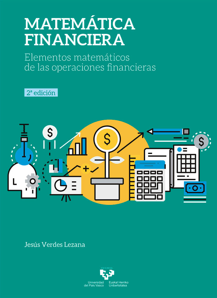 Matemática financiera. Elementos matemáticos de las operaciones financieras, de Verdes Lezana, Jesús | portada del libro