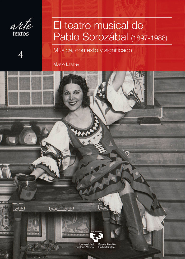 El teatro musical de Pablo Sorozábal (1897-1988). Música, contexto y significado, de Lerena Gutiérrez, Mario | portada del li
