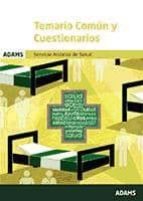 Servicio Andaluz de Salud. Temario común y cuestionarios, de Varios autores | portada del libro