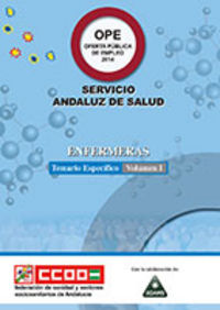 Temario específico 1 de Enfermeras del Servicio Andaluz de Salud, de Varios autores | portada del libro
