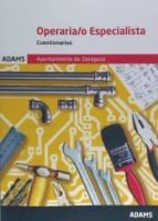 Cuestionario Operaria/o Especialista Ayuntamiento de Zaragoza, de Varios autores | portada del libro