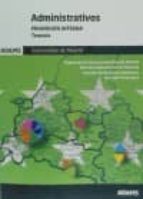Temario de Administrativos Comunidad de Madrid, promoción interna, de Varios autores | portada del libro