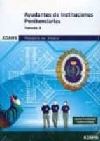 Temario 3 Ayudantes de Instituciones Penitenciarias, de Varios autores | portada del libro