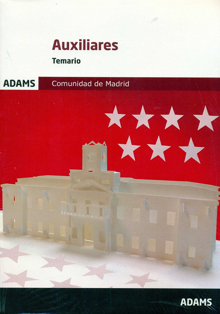 AUXILIARES. TEMARIO. COMUNIDAD DE MADRID, de VV.AA. | portada del libro