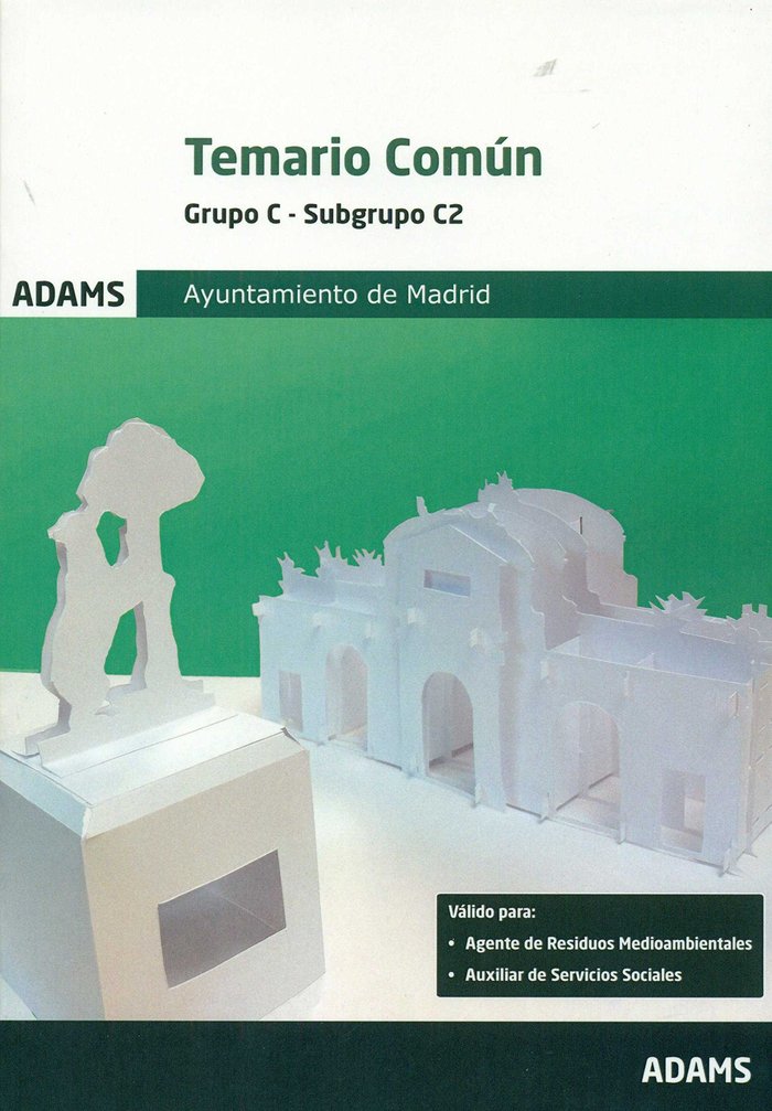 AYUNTAMIENTO DE MADRID (GRUPO C - SUBGRUPO C2) TEM, de VV.AA. | portada del libro
