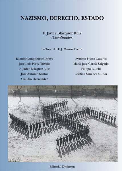 Nazismo, Derecho, Estado, de Blázquez Ruiz | portada del libro