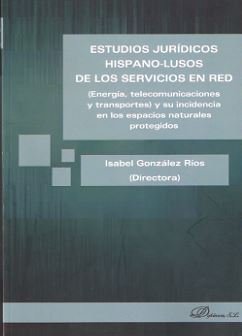 Estudios jurídicos hispano-lusos de los servicios en red, de González Ríos | portada del libro