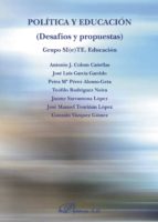 Política y Educación. Desafíos y propuestas, de José Luis García Garrido | portada del libro