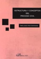 Estructura y conceptos del proceso civil, de María Jesús Ariza Colmenarejo | portada del libro