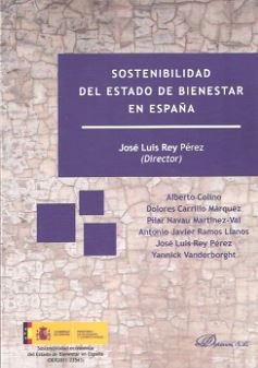 Sostenibilidad del Estado de Bienestar en España, de Rey Pérez, José Luis | portada del libro