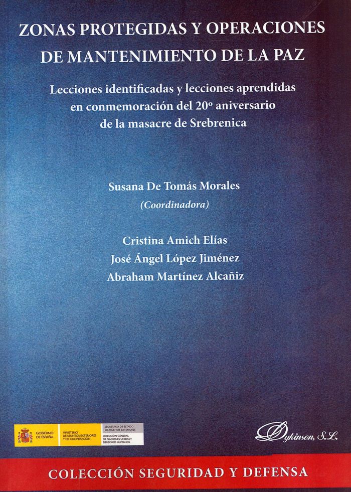 Zonas protegidas y operaciones de mantenimiento de la paz, de Tomás Morales, Susana de | portada del libro