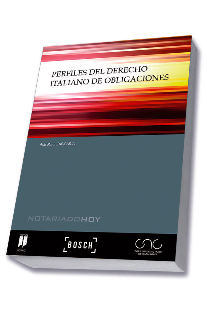 Perfiles del derecho italiano de obligaciones, de Zaccaria, Alessio | portada del libro