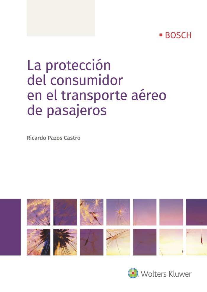 La protección del consumidor en el transporte aéreo de pasajeros, de Pazos Castro, Ricardo | portada del libro