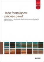 TODO FORMULARIOS: PROCESO PENAL, de REDACCION | portada del libro