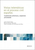LAS VISTAS TELEMATICAS EN EL PROCESO CIVIL ESPAÑOL, de GARCIA SANZ, JAVIER | portada del libro