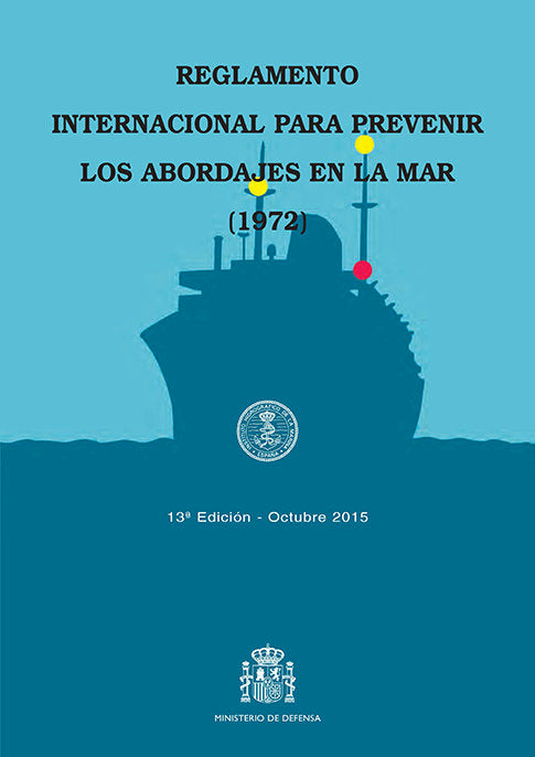 Reglamento internacional para prevenir los abordajes en la mar, 1972 | portada del libro