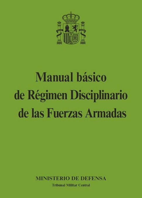 Manual básico de Régimen Disciplinario de las Fuerzas Armadas, de Varios autores | portada del libro