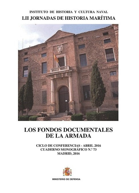 Los fondos documentales de la Armada. Cuaderno monográfico nº 73, de Varios autores | portada del libro