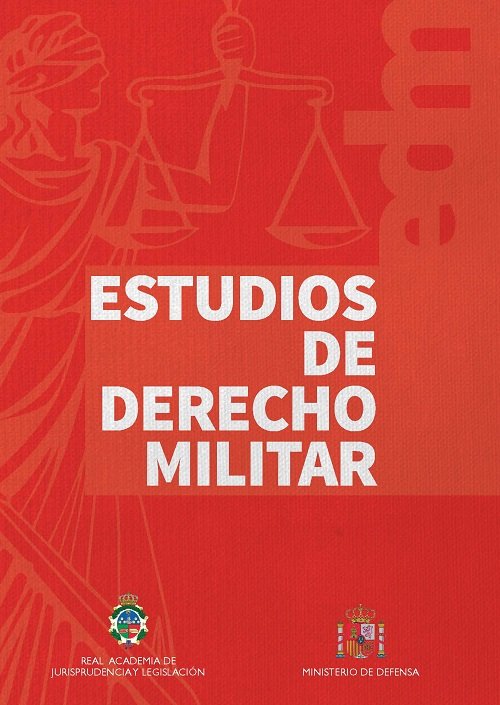 Estudios de derecho militar, de Varios autores | portada del libro