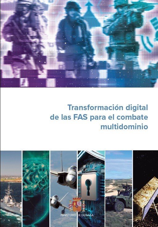 TRANSFORMACION DIGITAL DE LAS FAS PARA EL COMBATE MULTIDOMIN | portada del libro