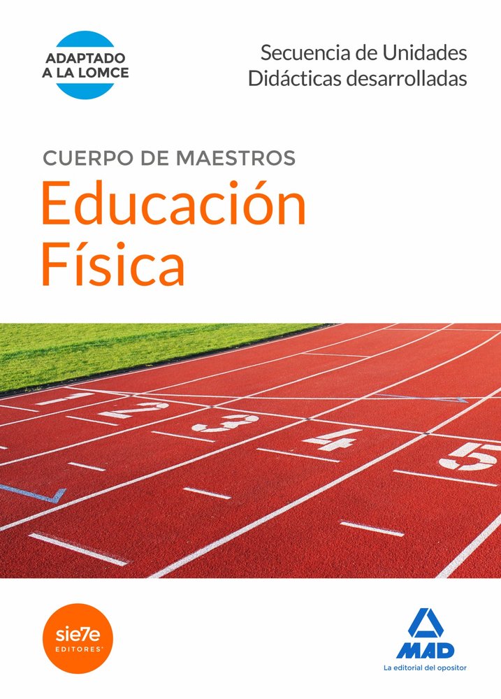 Cuerpo de Maestros Educación Física. Secuencia de Unidades Didacticas Desarrolladas, de CENTRO DE ESTUDIOS VECTOR | portada d